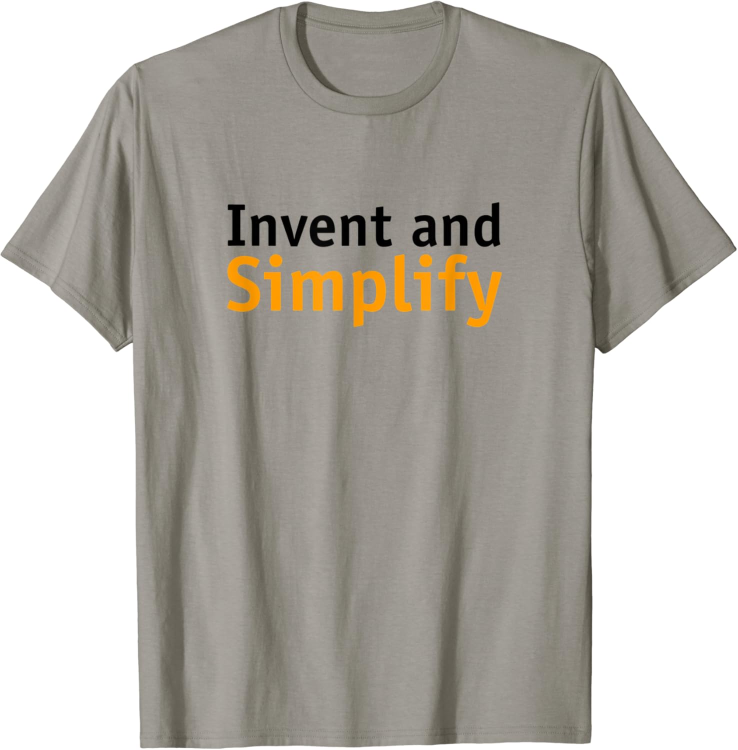 Invent and Simplify TShirt Amazon.co.uk Fashion